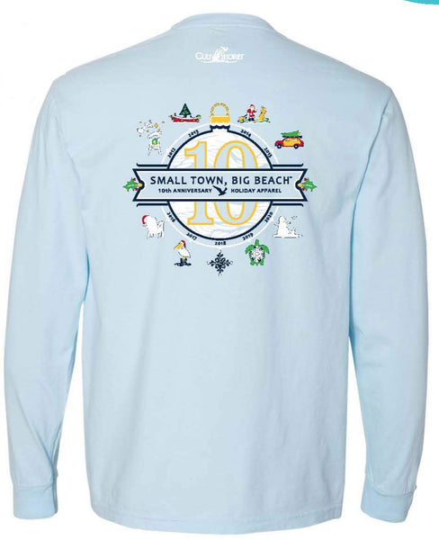 10th Anniversary Christmas Long Sleeve Shirt-Youth