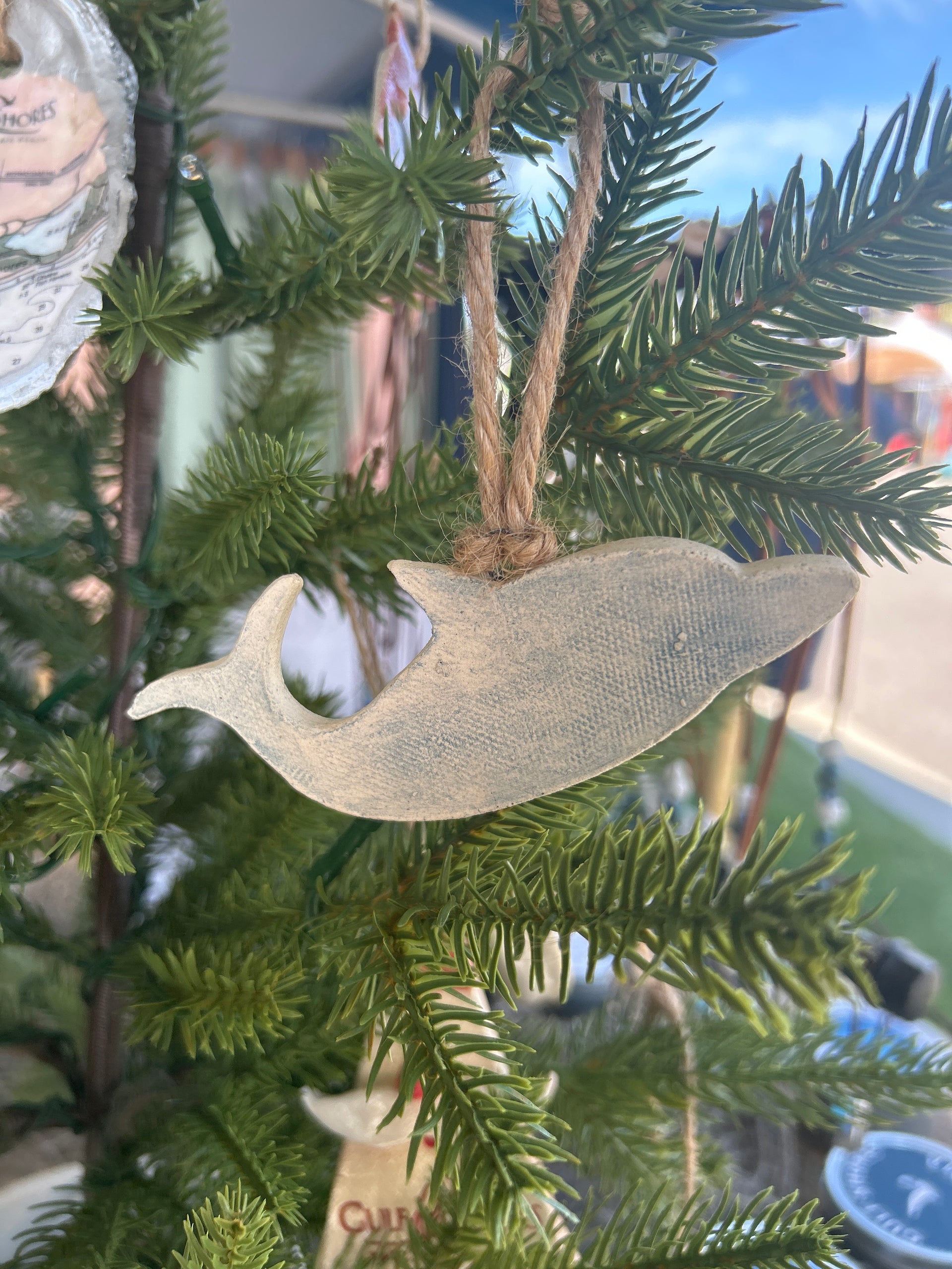 Handmade Dolphin Ornament
