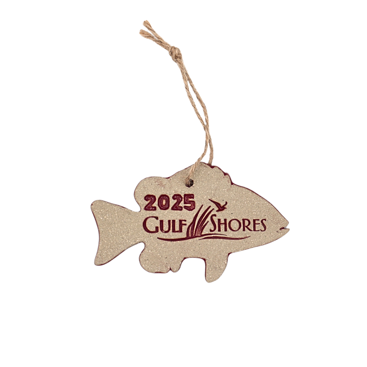 2025 Red Snapper Handmade Ornament