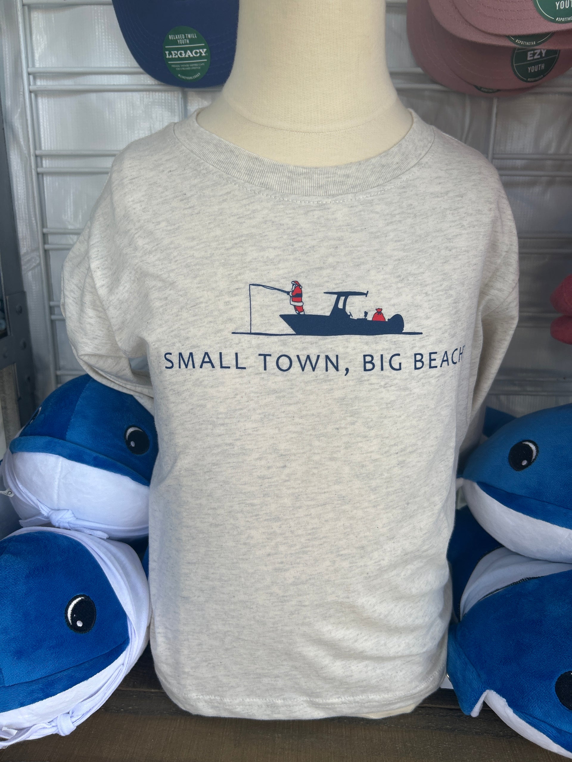 2025 Christmas Fisherman Santa Long Sleeve Shirt-Toddler