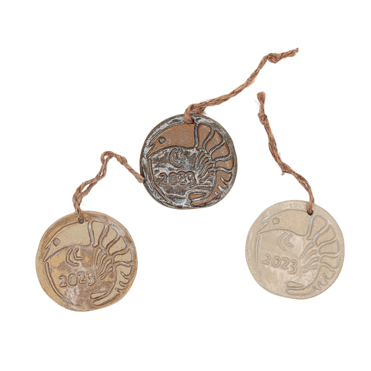 2023 Shrimp Handmade Ornament