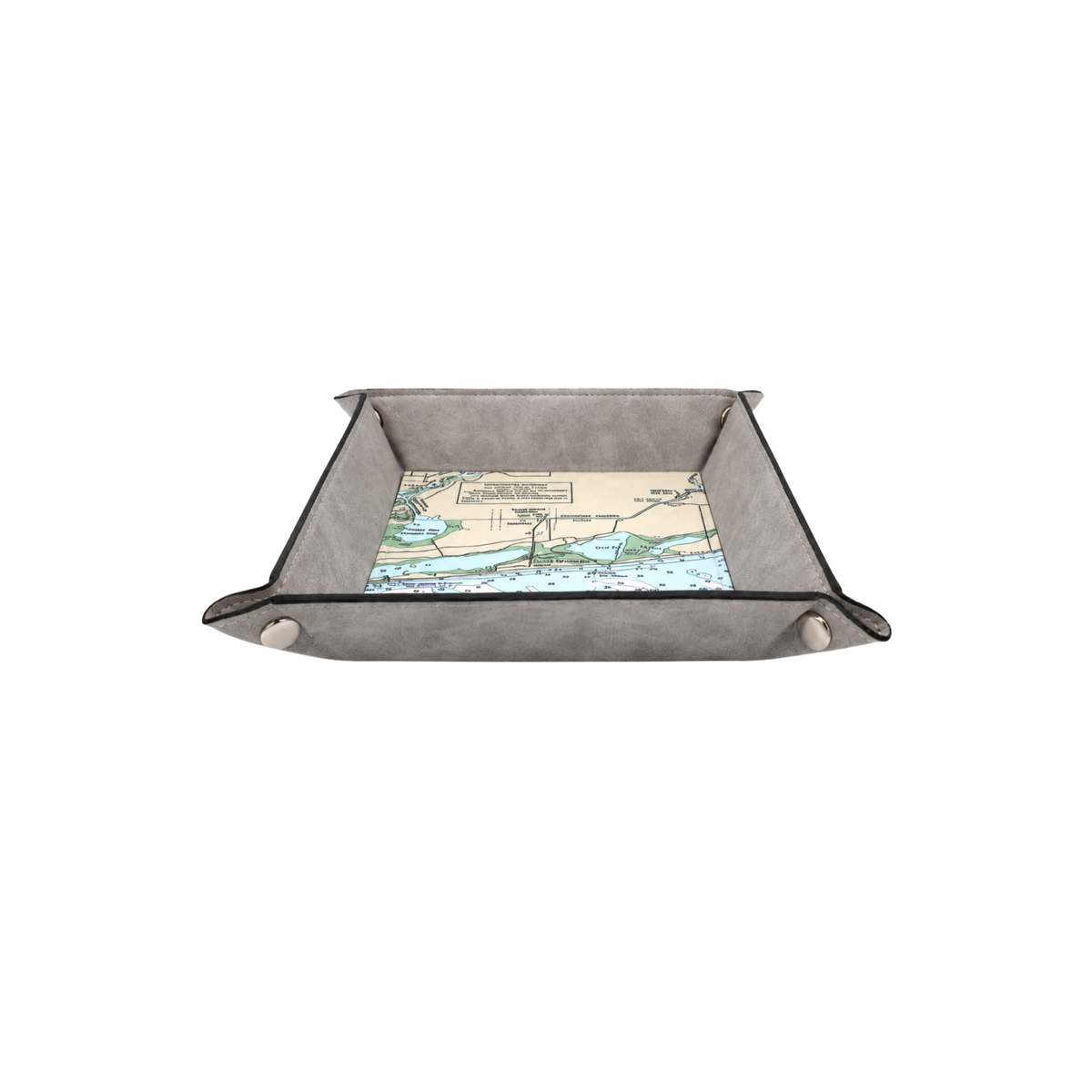 Gulf Shores Map Catch-all Valet