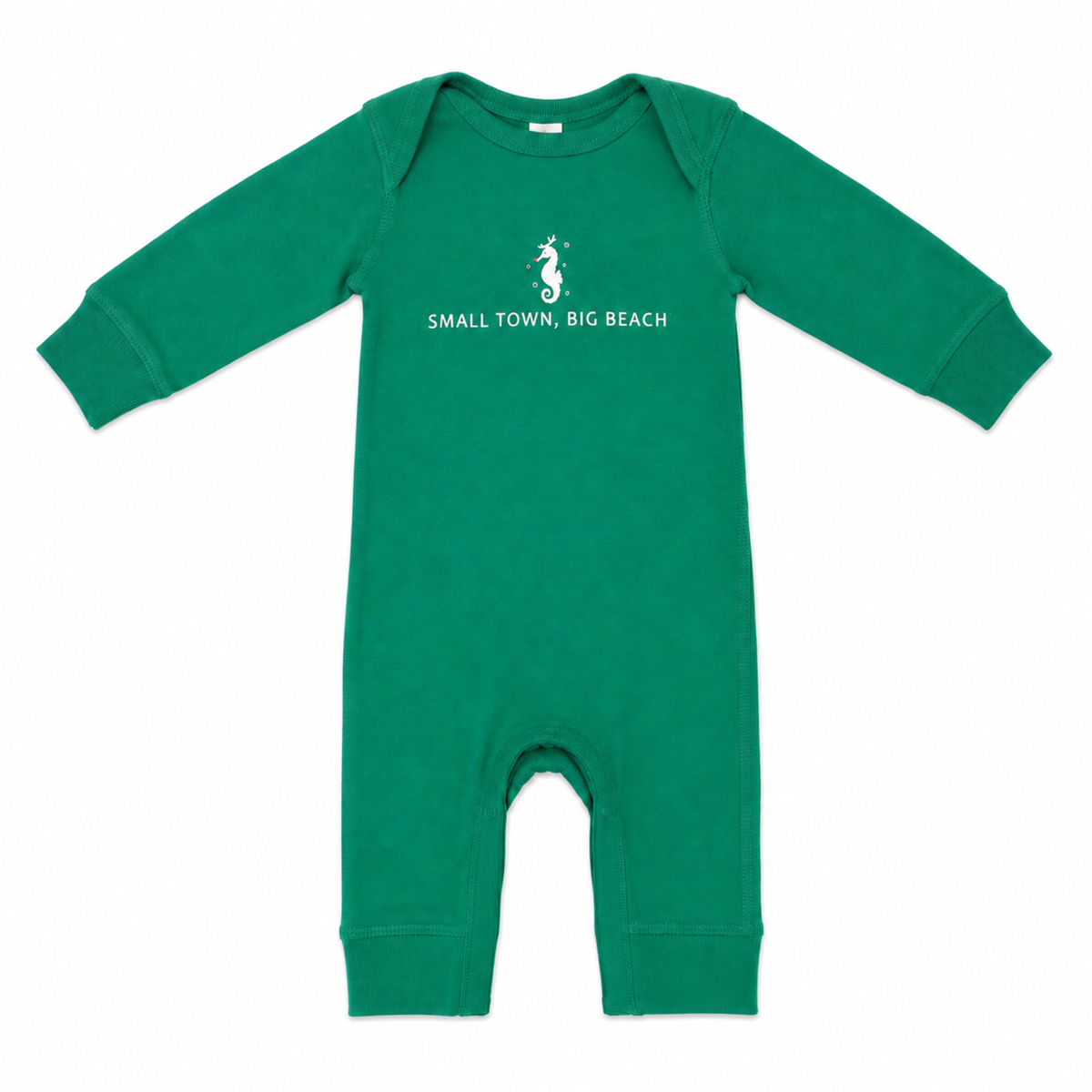2024 Christmas Seahorse Baby Long Legged Bodysuit