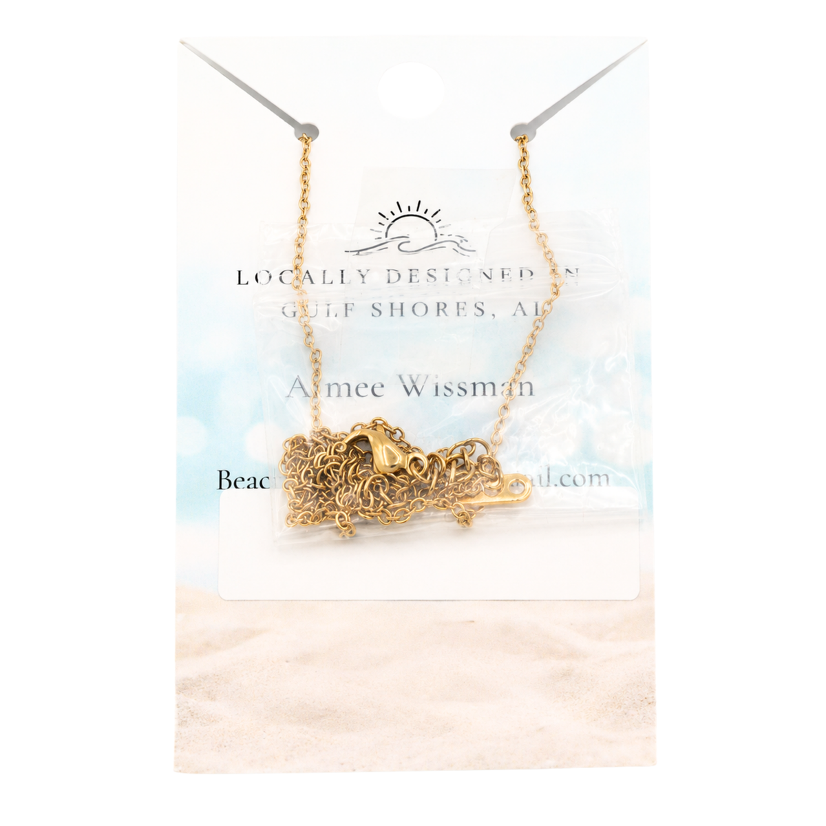 Clay Shell with Pearl Necklace