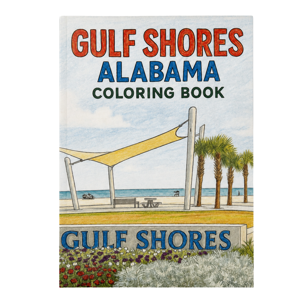 Gulf Shores Alabama Coloring Book