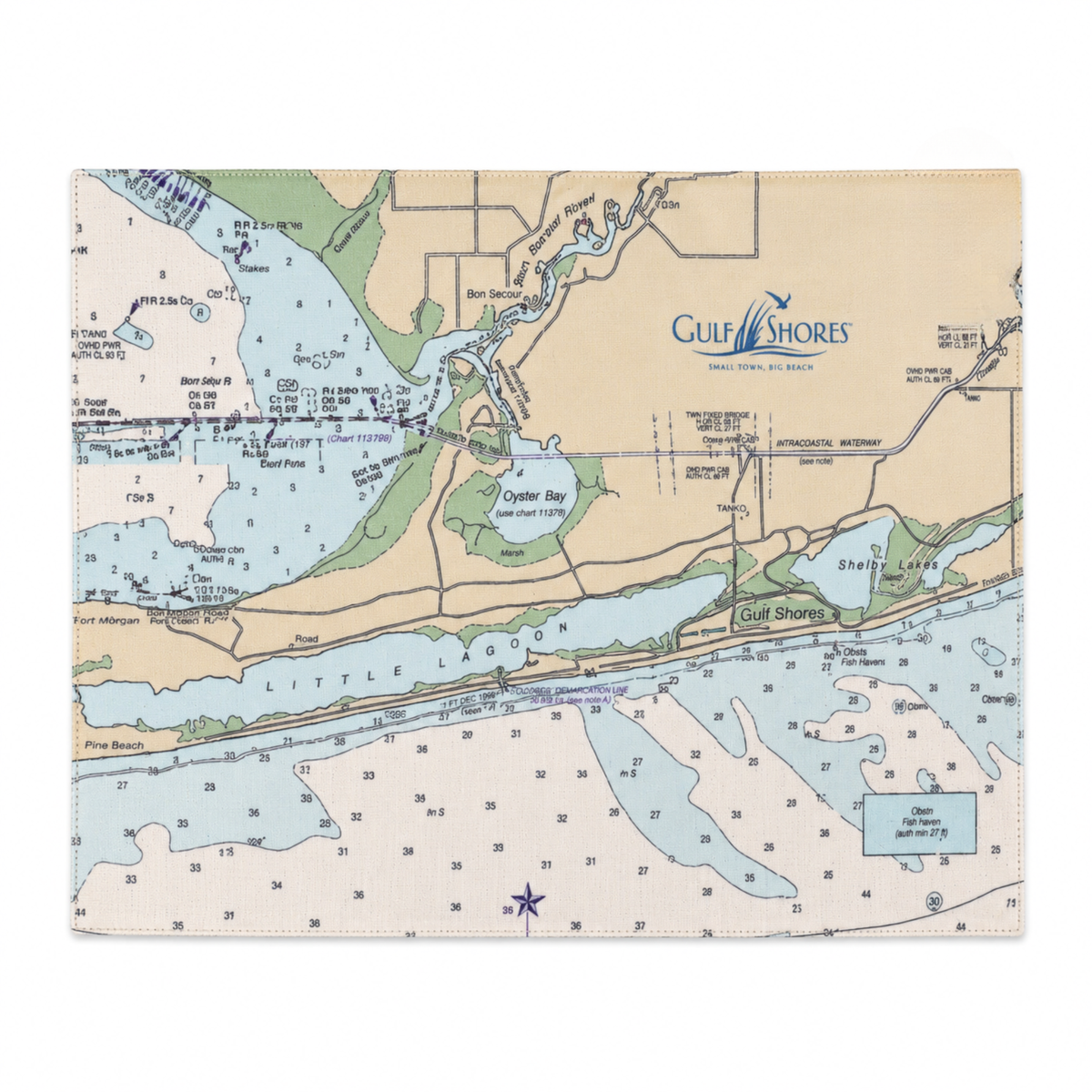 Map Canvas Placemat