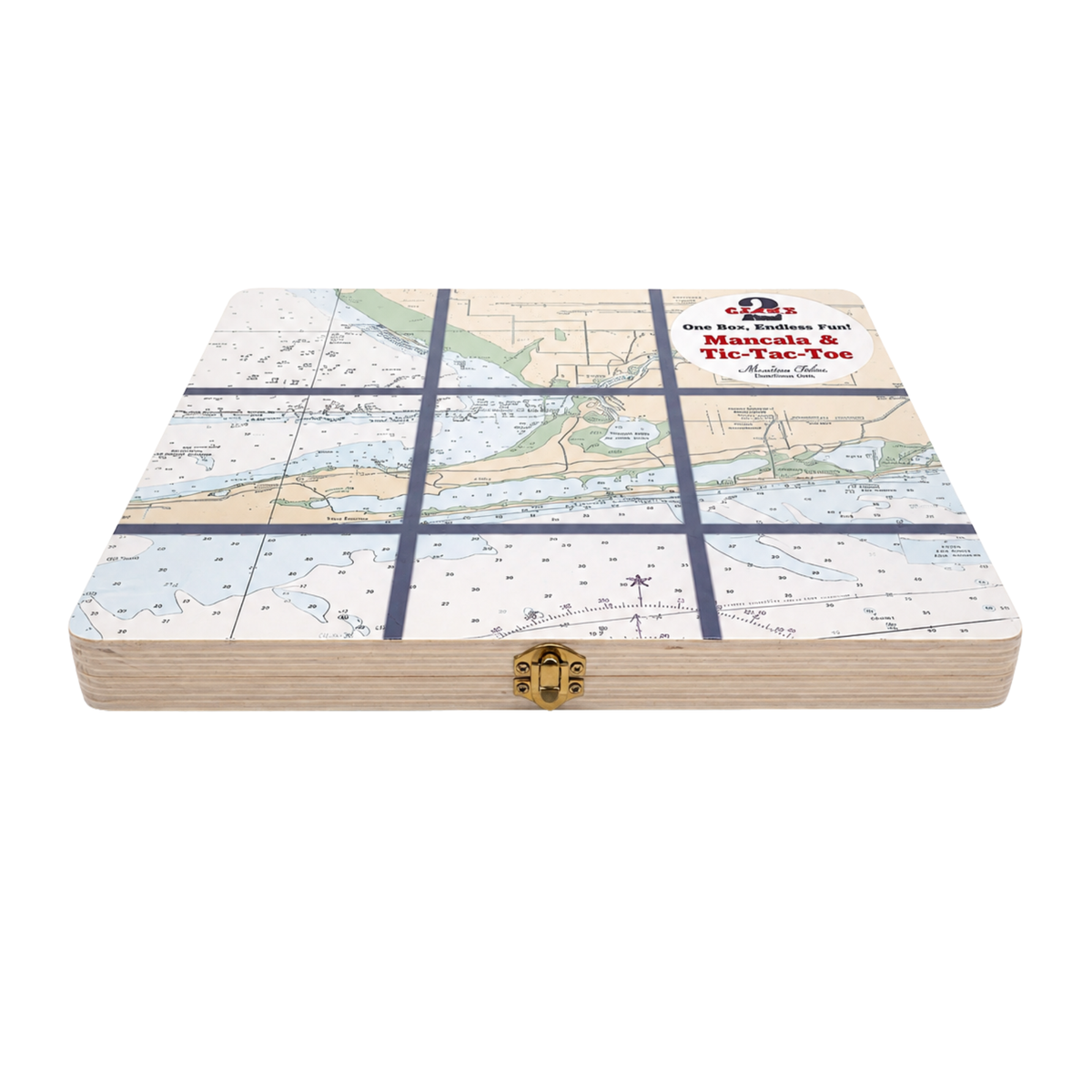 Gulf Shores Map Tic Tac Toe & Mancala