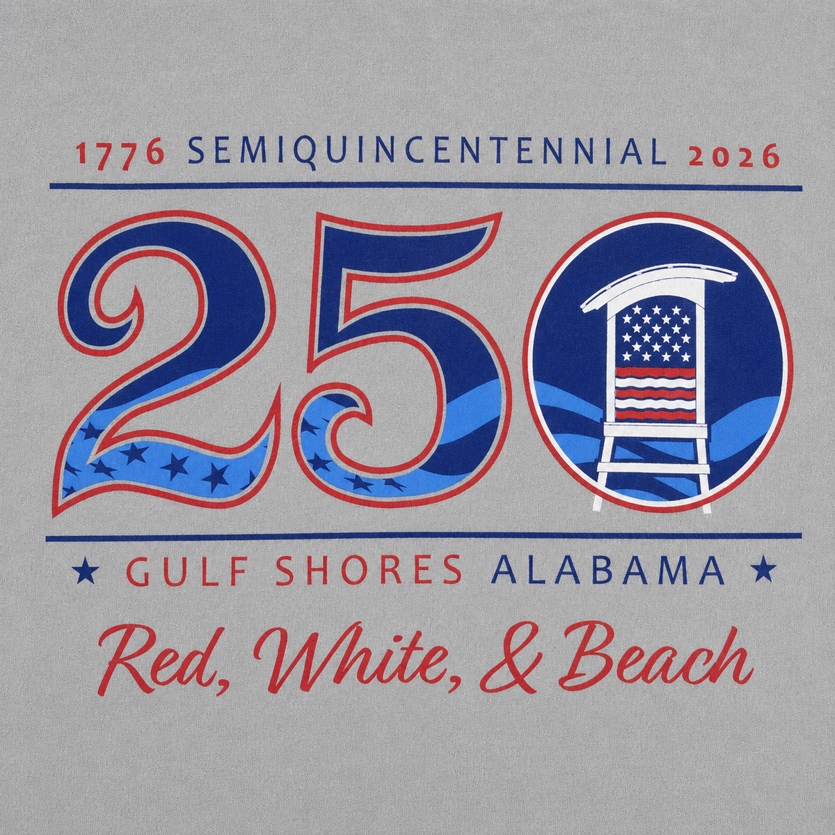 250th Semi-quincentennial Adult T-shirt