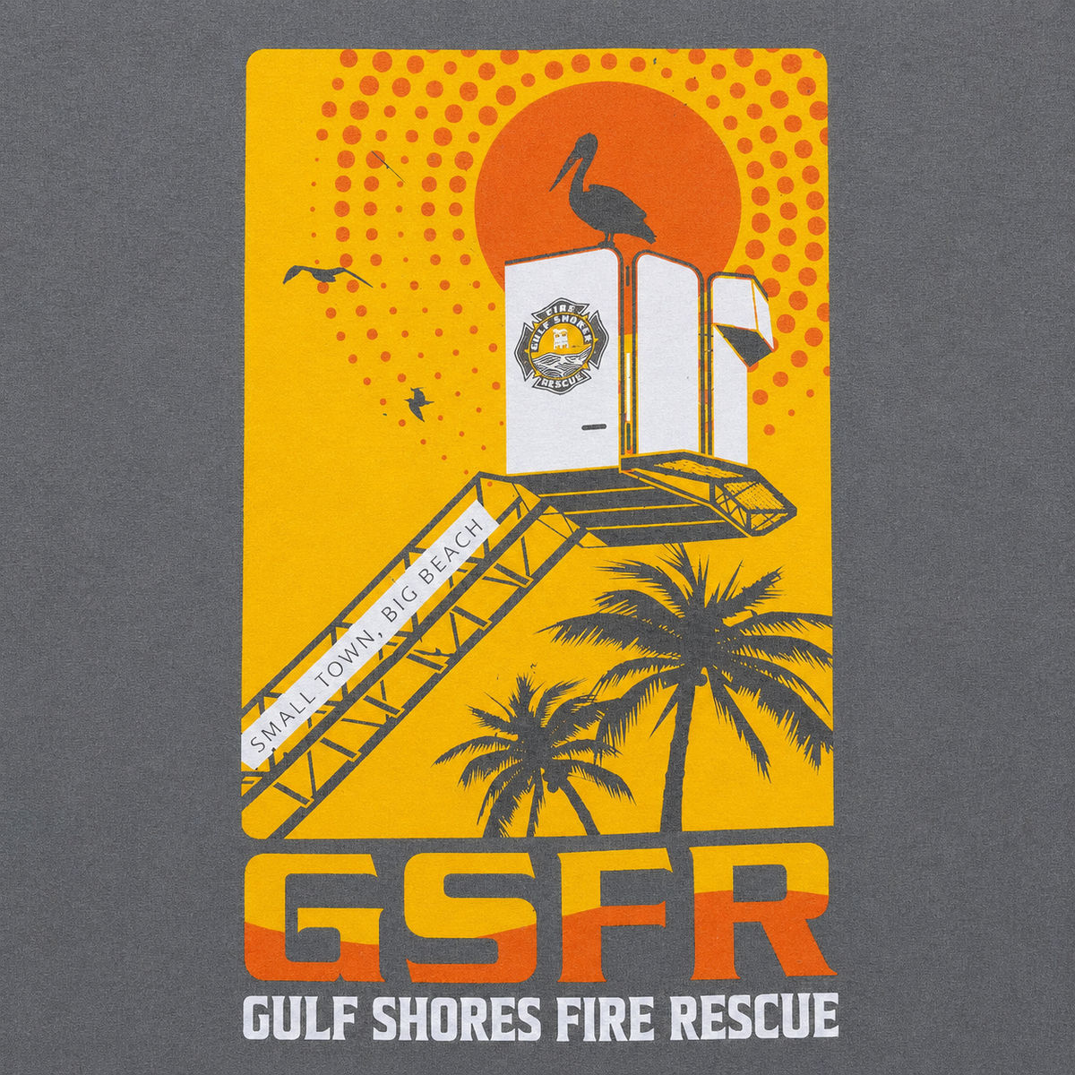 Gulf Shores Fire Rescue Short Sleeve Shirts