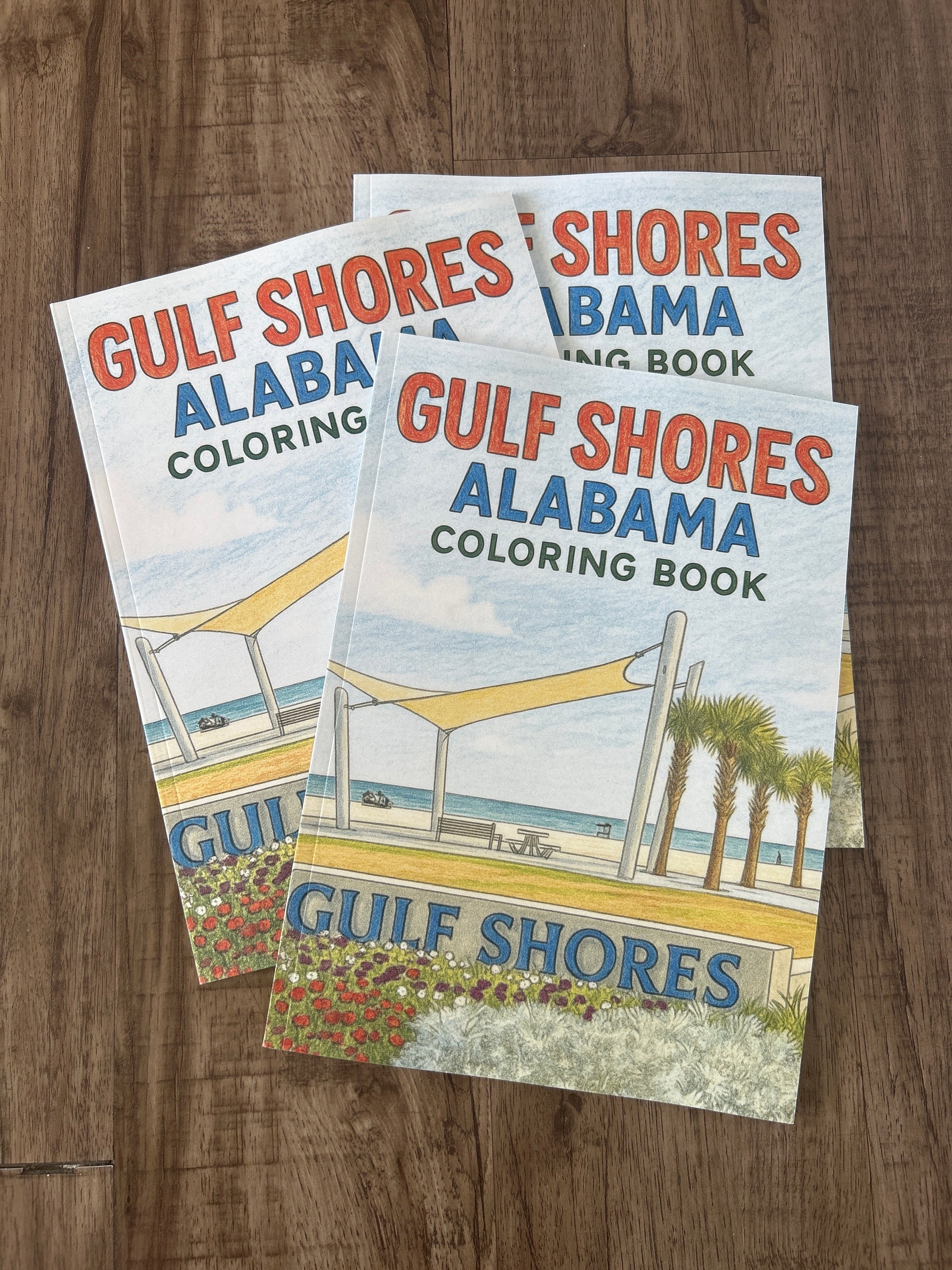 Gulf Shores Alabama Coloring Book