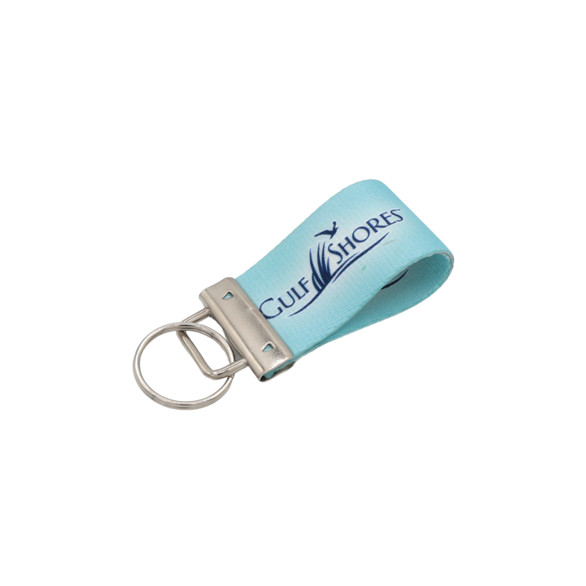 Gulf Shores Map Keychain