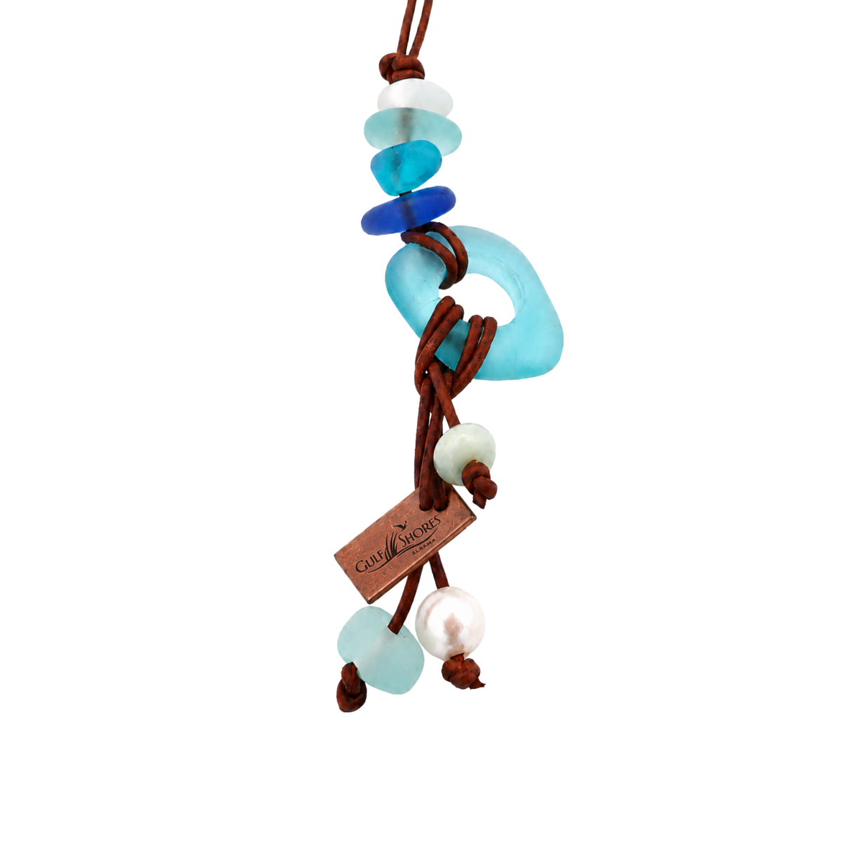 Gulf Shores Sea Glass Necklace