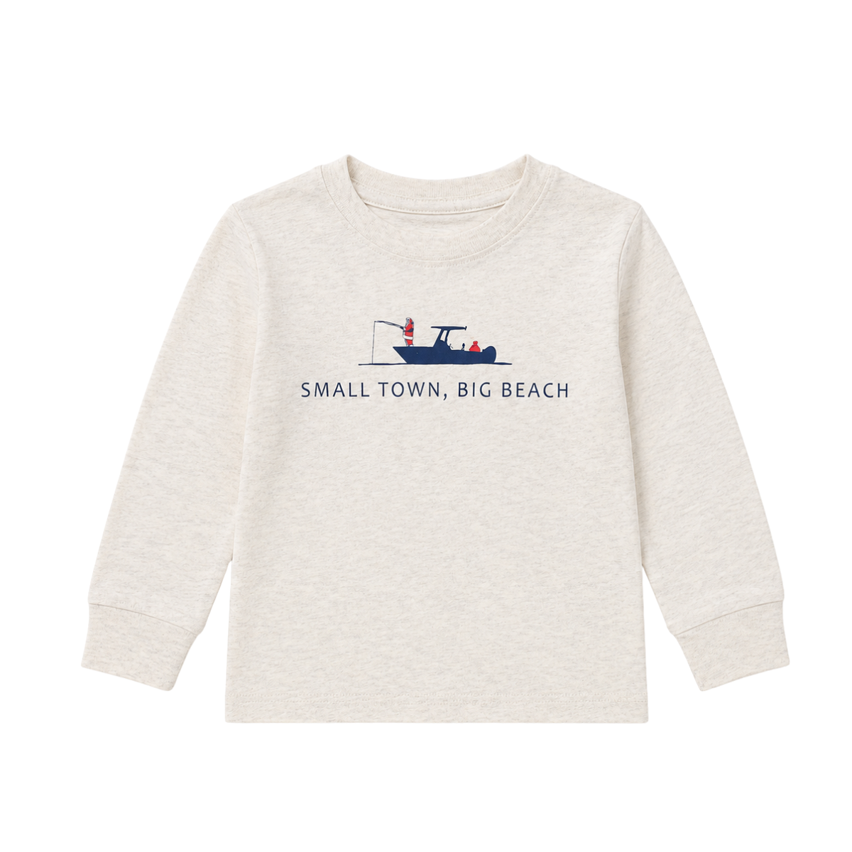 2025 Christmas Fisherman Santa Long Sleeve Shirt-Youth