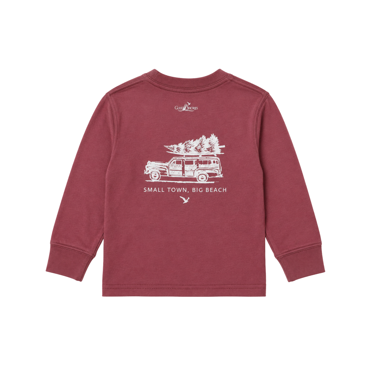 2024 Christmas Woody Wagon Long Sleeve Shirt-Toddler