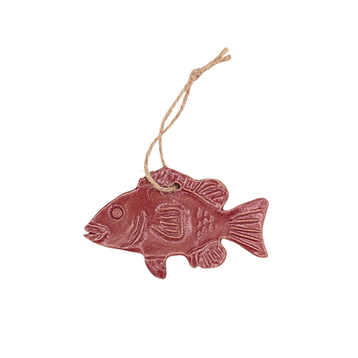 2025 Red Snapper Handmade Ornament