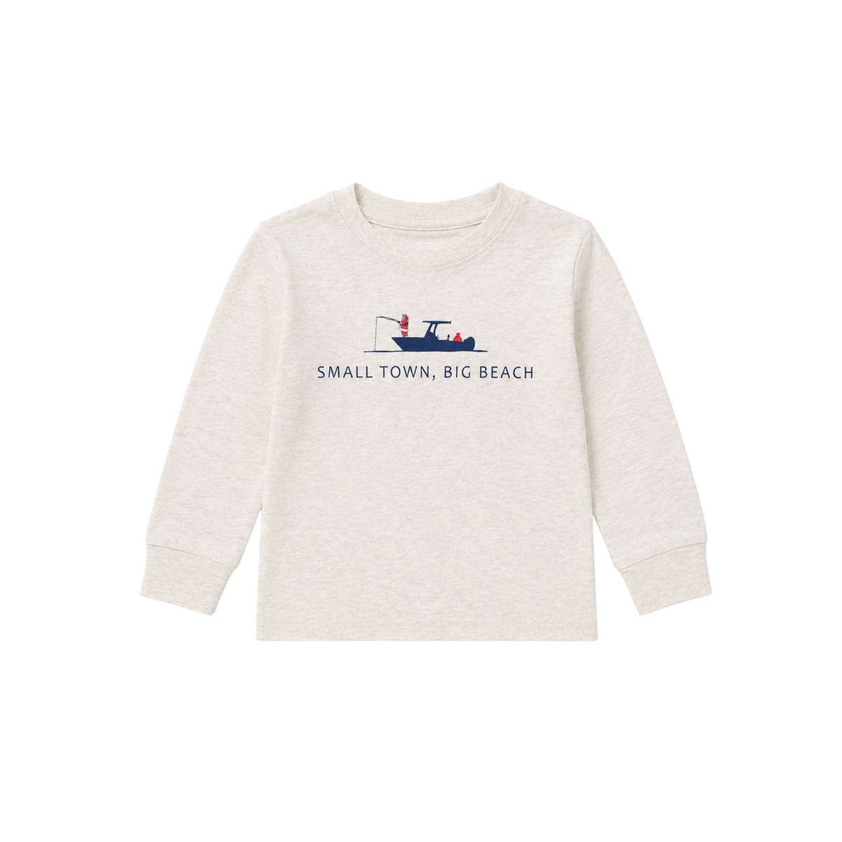 2025 Christmas Fisherman Santa Long Sleeve Shirt-Toddler