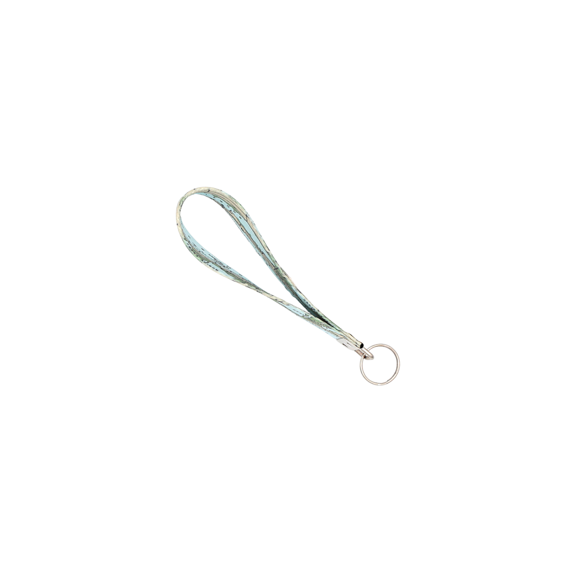 Gulf Shore Map Wristlet Keychain