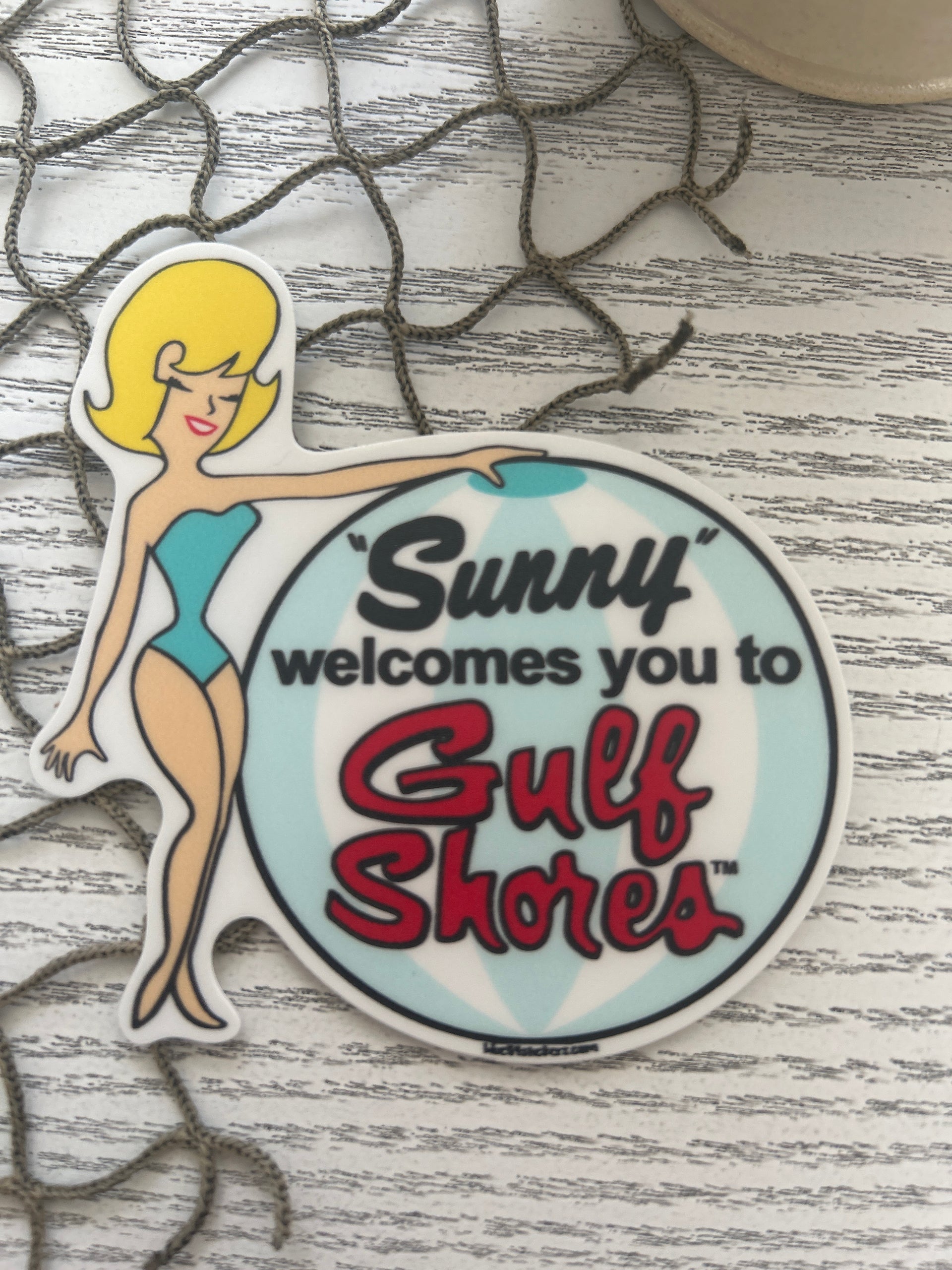 Miss Sunny Sticker