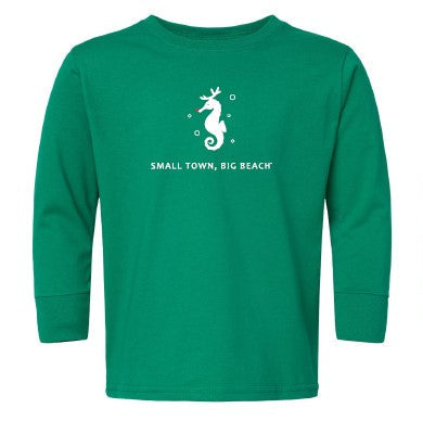 2024 Christmas Seahorse Long Sleeve Shirt-Toddler