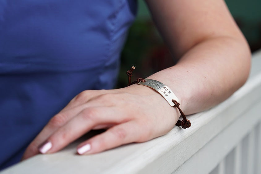 Gulf Shores Coordinates Bracelet Gulf Shores City Store